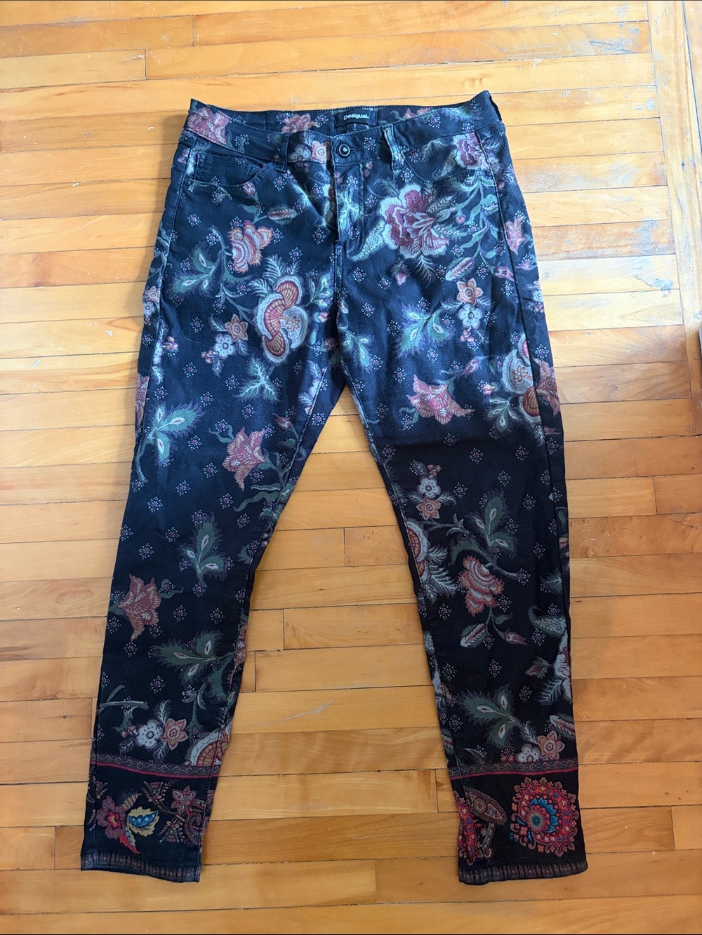 Desigual floral Exotic Jeans